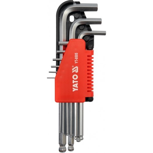 YT-0505 SET CHEI IMBUS 9 BUC 1.5-10MM CR-V